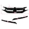 Spec-D Tuning Honda Civic Si Type Grille 16-Up HG-CV16B-BN - alternate 9